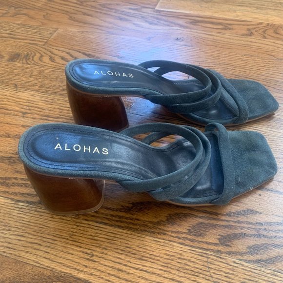 Alohas Indiana Grey Sandal - Picture 3 of 3